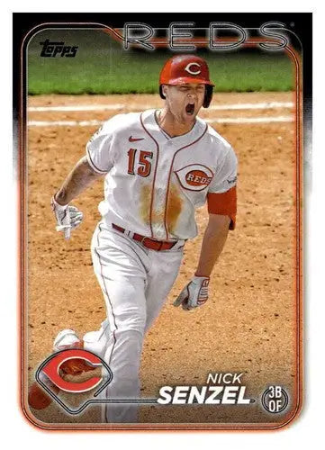2024 Topps #338 Nick Senzel NM-MT Reds ID:68682 - Baseball Card Single