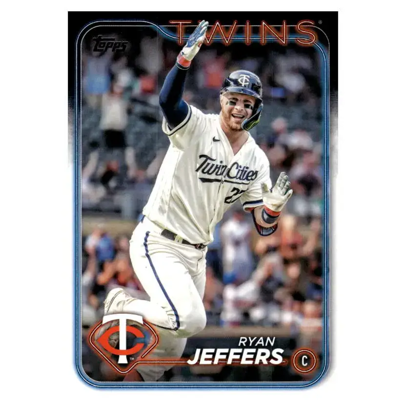 2024 Topps #344 Ryan Jeffers NM-MT Minnesota Twins Baseball Card - Baseball Card Single