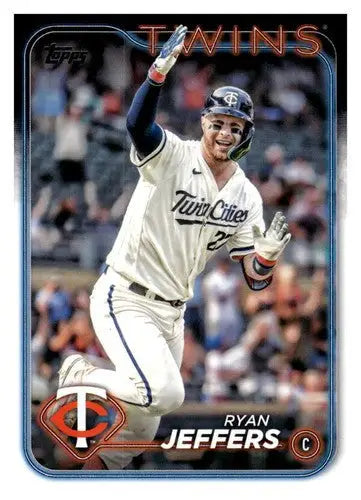 2024 Topps #344 Ryan Jeffers NM-MT Twins ID:68423 - Baseball Card Single