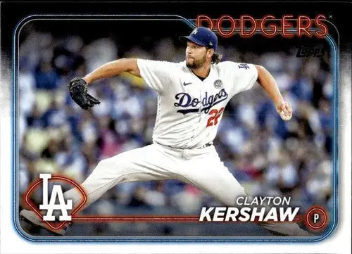 2024 Topps #351 Clayton Kershaw NM-MT Dodgers ID:71304 - Baseball Card Single