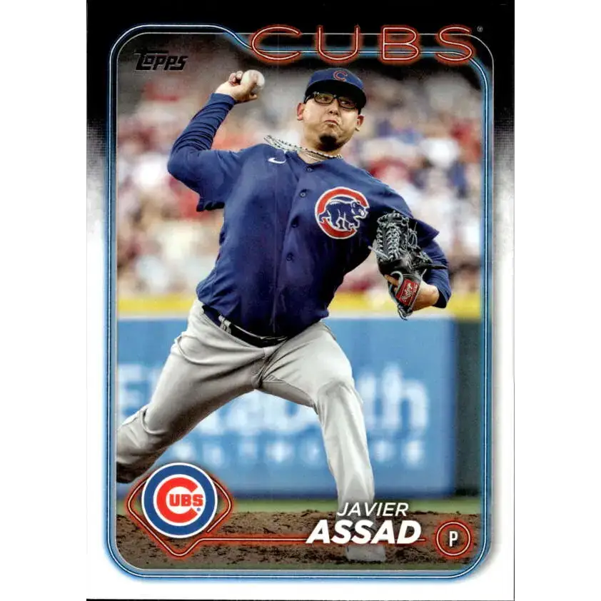 2024 Topps #354 Javier Assad NM-MT Chicago Cubs Baseball Card - Baseball Card Single