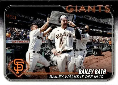 2024 Topps #358 Bailey Bath NM-MT Giants ID:73965 - Baseball Card Single