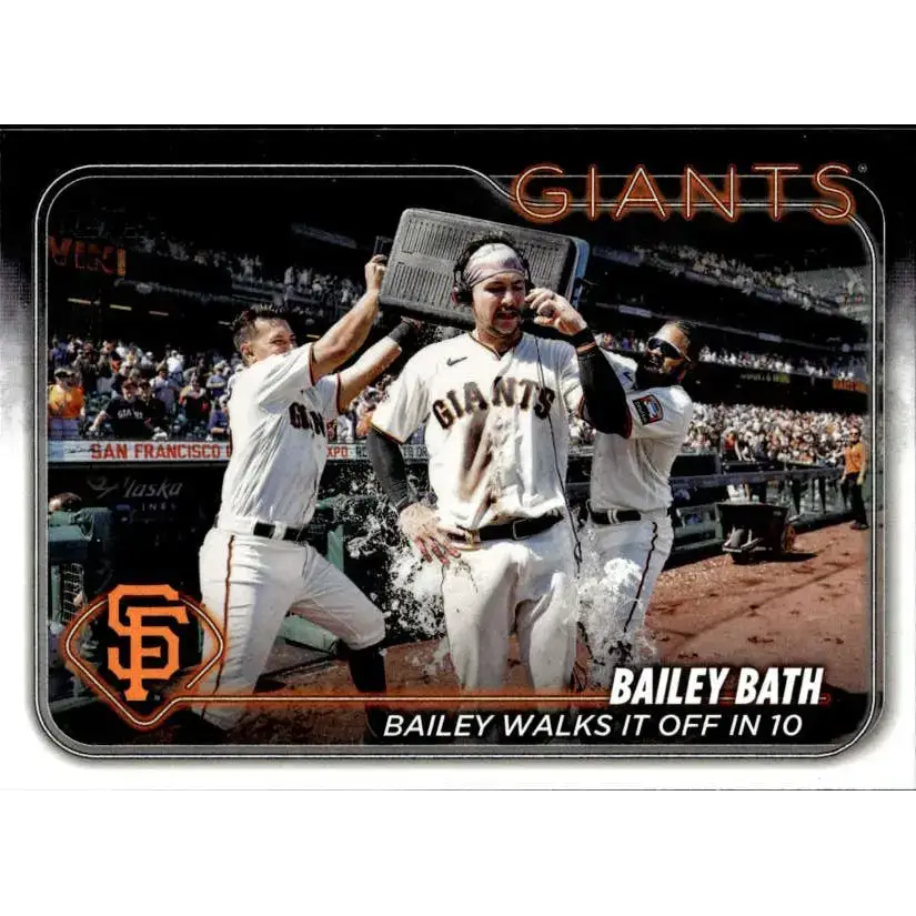 2024 Topps #358 Bailey Bath NM-MT San Francisco Giants Baseball Card - Baseball Card Single