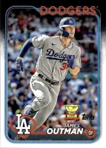 2024 Topps #362 James Outman NM-MT Dodgers ID:70926 - Baseball Card Single