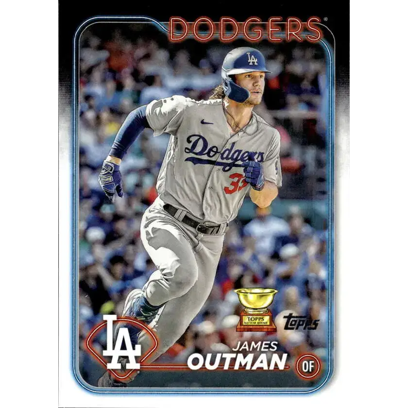 2024 Topps #362 James Outman NM-MT Los Angeles Dodgers Baseball Card - Baseball Card Single