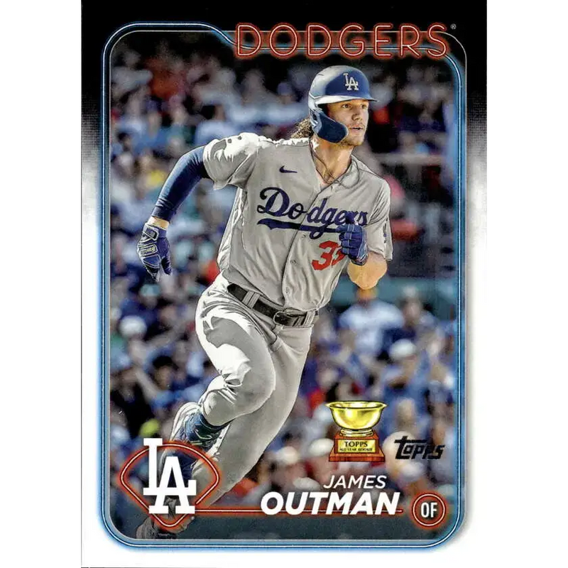 2024 Topps #362 James Outman NM-MT Los Angeles Dodgers Baseball Card - Baseball Card Single