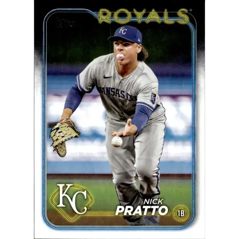 2024 Topps #364 Nick Pratto NM-MT Kansas City Royals Baseball Card - Baseball Card Single