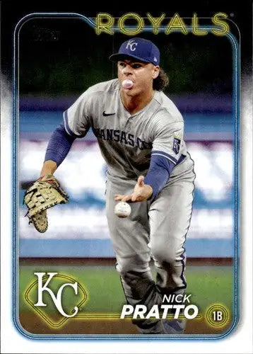 2024 Topps #364 Nick Pratto NM-MT Royals ID:70928 - Baseball Card Single