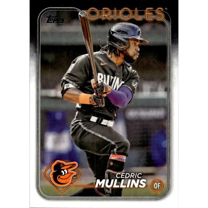 2024 Topps #370 Cedric Mullins NM-MT Baltimore Orioles Baseball Card - Baseball Card Single