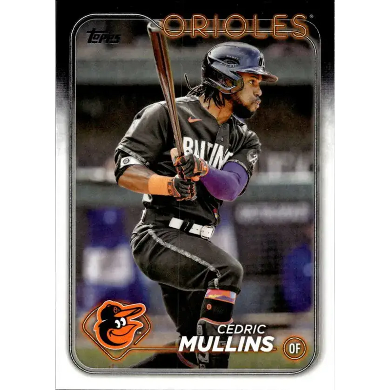2024 Topps #370 Cedric Mullins NM-MT Baltimore Orioles Baseball Card - Baseball Card Single