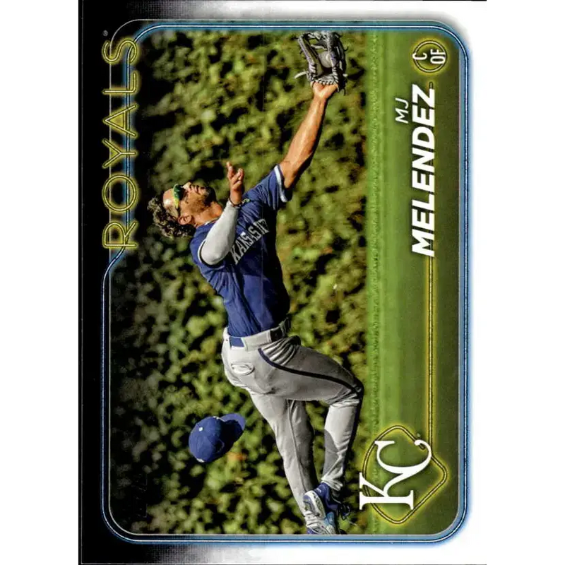 2024 Topps #372 MJ Melendez NM-MT Kansas City Royals Baseball Card - Baseball Card Single