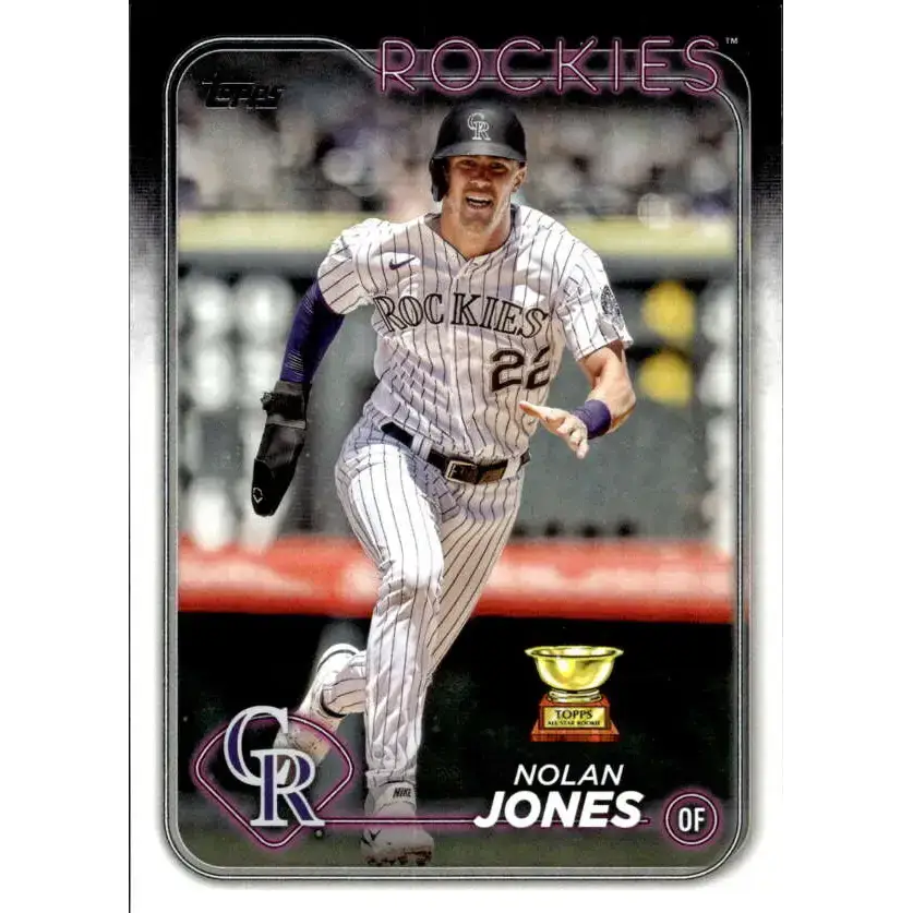 2024 Topps #374 Nolan Jones NM-MT Colorado Rockies Baseball Card - Baseball Card Single