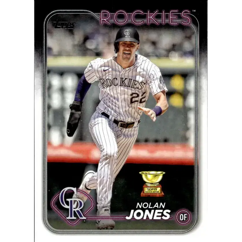 2024 Topps #374 Nolan Jones NM-MT Colorado Rockies Baseball Card - Baseball Card Single