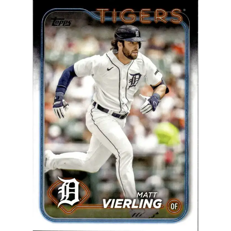 2024 Topps #375 Matt Vierling NM-MT Detroit Tigers Baseball Card - Baseball Card Single
