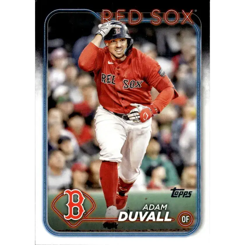 2024 Topps #376 Adam Duvall NM-MT Boston Red Sox Baseball Card - Baseball Card Single