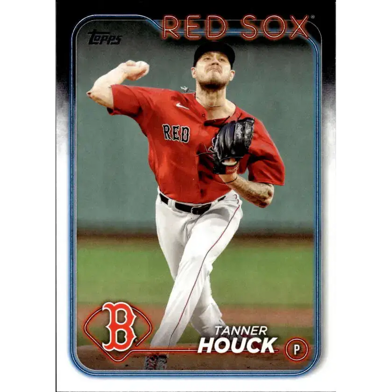 2024 Topps #377 Tanner Houck NM-MT Boston Red Sox Baseball Card - Baseball Card Single