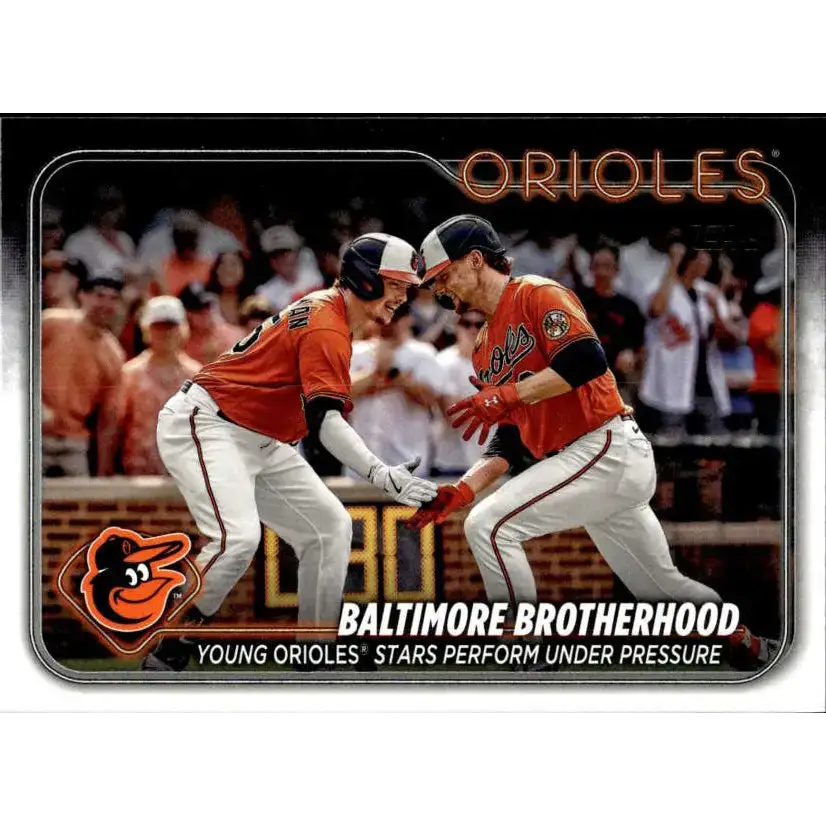 2024 Topps #378 Baltimore Brotherhood NM-MT Baltimore Orioles Baseball Card - Baseball Card Single