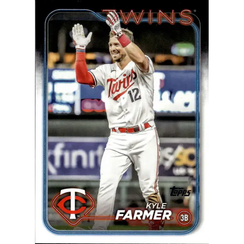 2024 Topps #379 Kyle Farmer NM-MT Minnesota Twins Baseball Card - Baseball Card Single