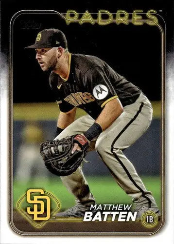 2024 Topps #384 Matthew Batten NM-MT Padres ID:70934 - Baseball Card Single