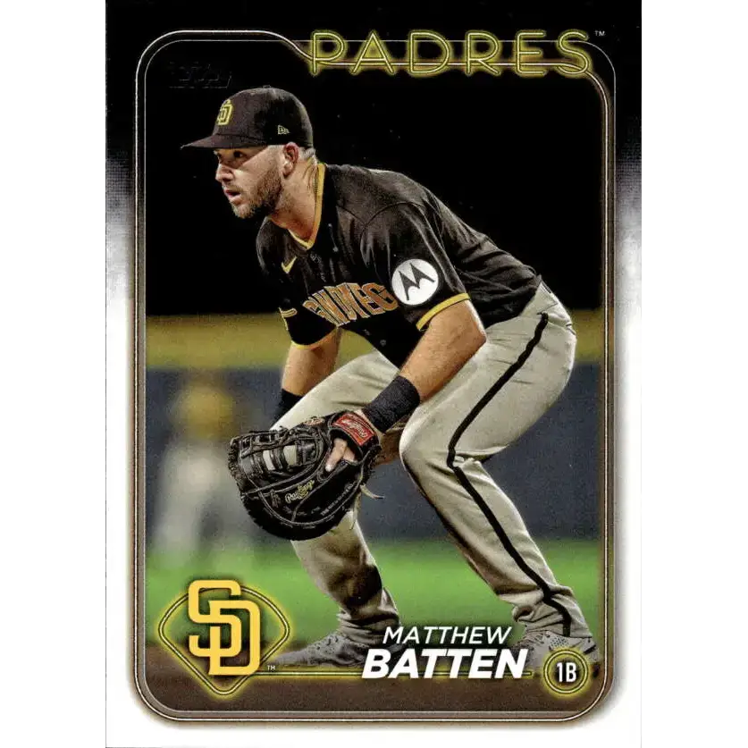 2024 Topps #384 Matthew Batten NM-MT San Diego Padres Baseball Card - Baseball Card Single
