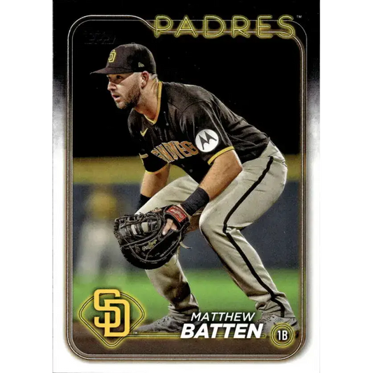 2024 Topps #384 Matthew Batten NM-MT San Diego Padres Baseball Card - Baseball Card Single