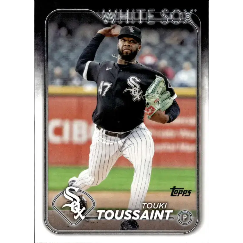 2024 Topps #385 Touki Toussaint NM-MT Chicago White Sox Baseball Card - Baseball Card Single