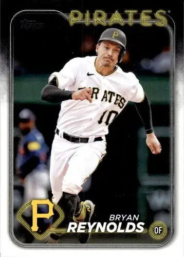 Original gloss Bryan Reynolds baseball card 2024 Topps NM-MT Pirates ID71319