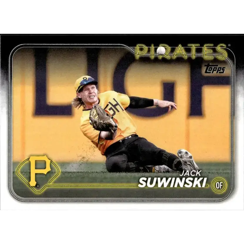 2024 Topps #390 Jack Suwinski NM-MT Pittsburgh Pirates Baseball Card - Baseball Card Single