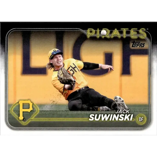 2024 Topps #390 Jack Suwinski NM-MT Pittsburgh Pirates Baseball Card - Baseball Card Single