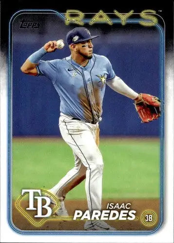 2024 Topps #392 Isaac Paredes NM-MT Rays ID:70935 - Baseball Card Single