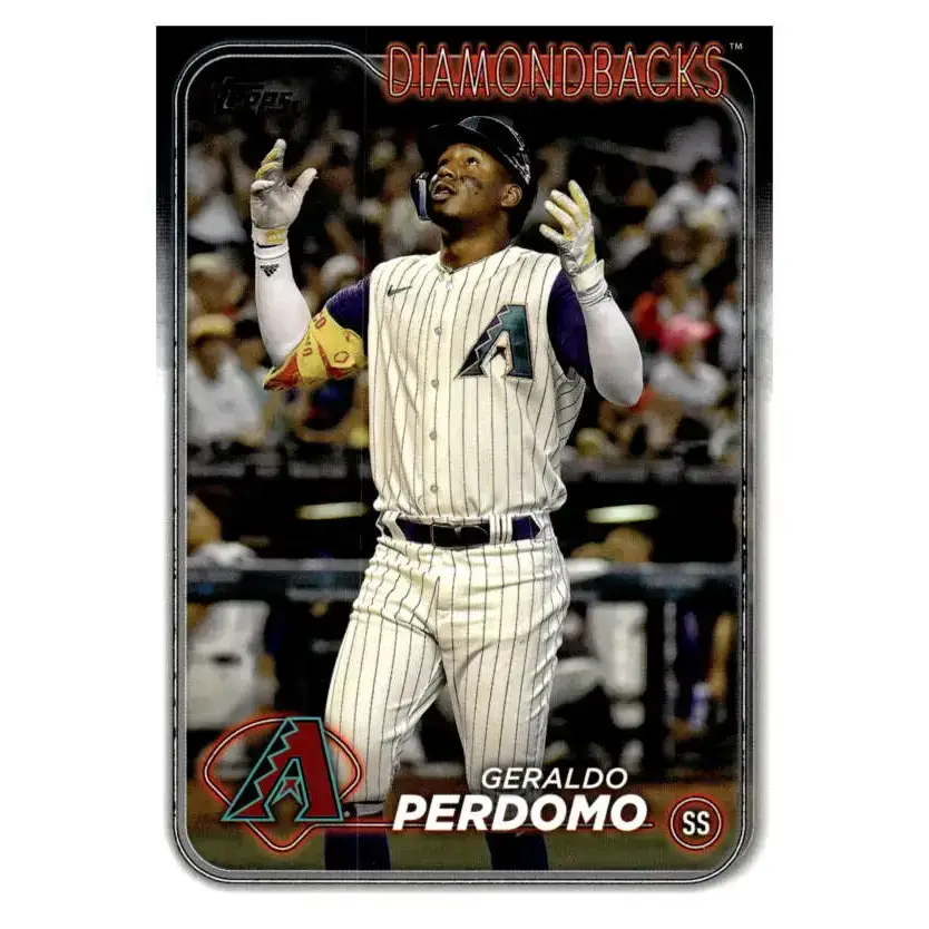 2024 Topps #41 Geraldo Perdomo NM-MT Arizona Diamondbacks Baseball Card - Baseball Card Single