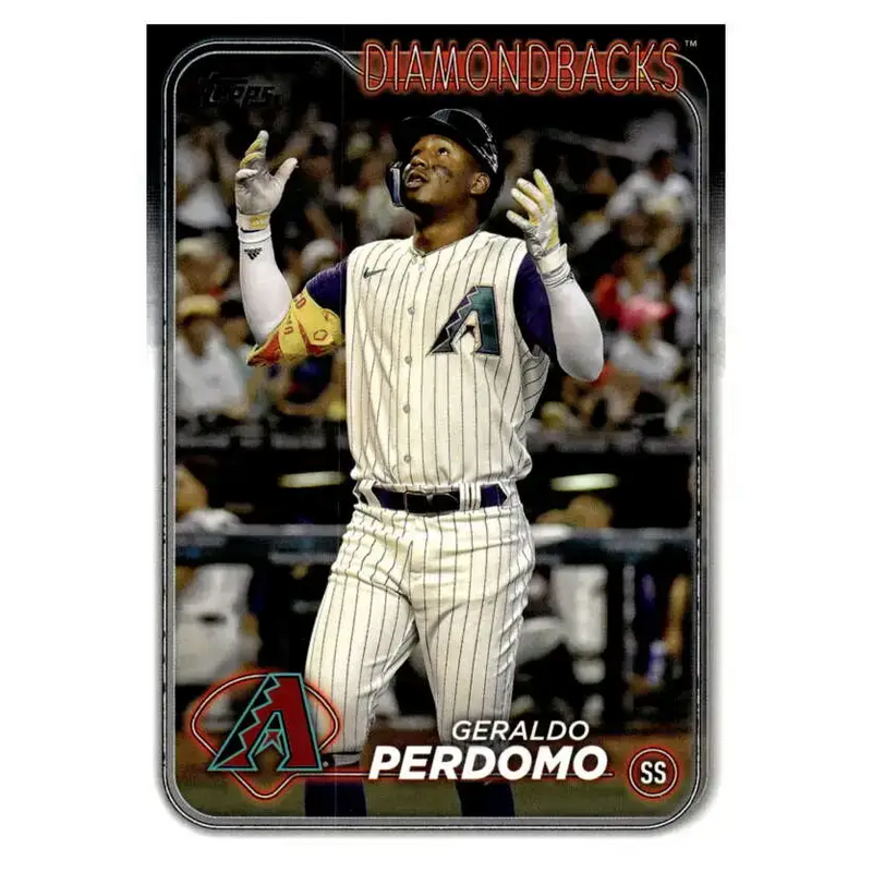 2024 Topps #41 Geraldo Perdomo NM-MT Arizona Diamondbacks Baseball Card - Baseball Card Single