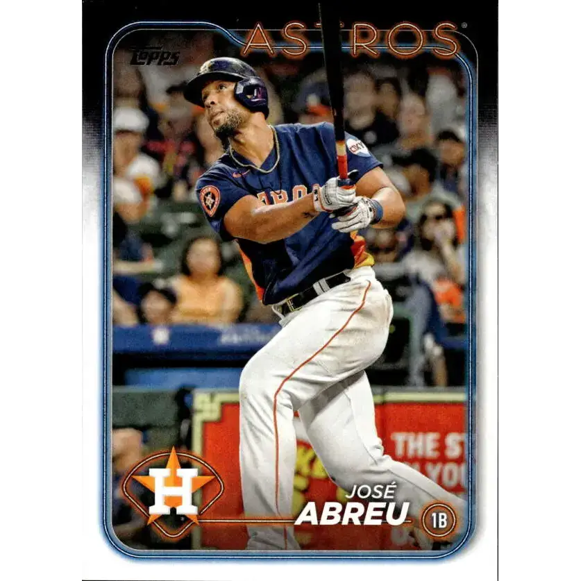 2024 Topps #410 Jose Abreu NM-MT Houston Astros Baseball Card - Baseball Card Single