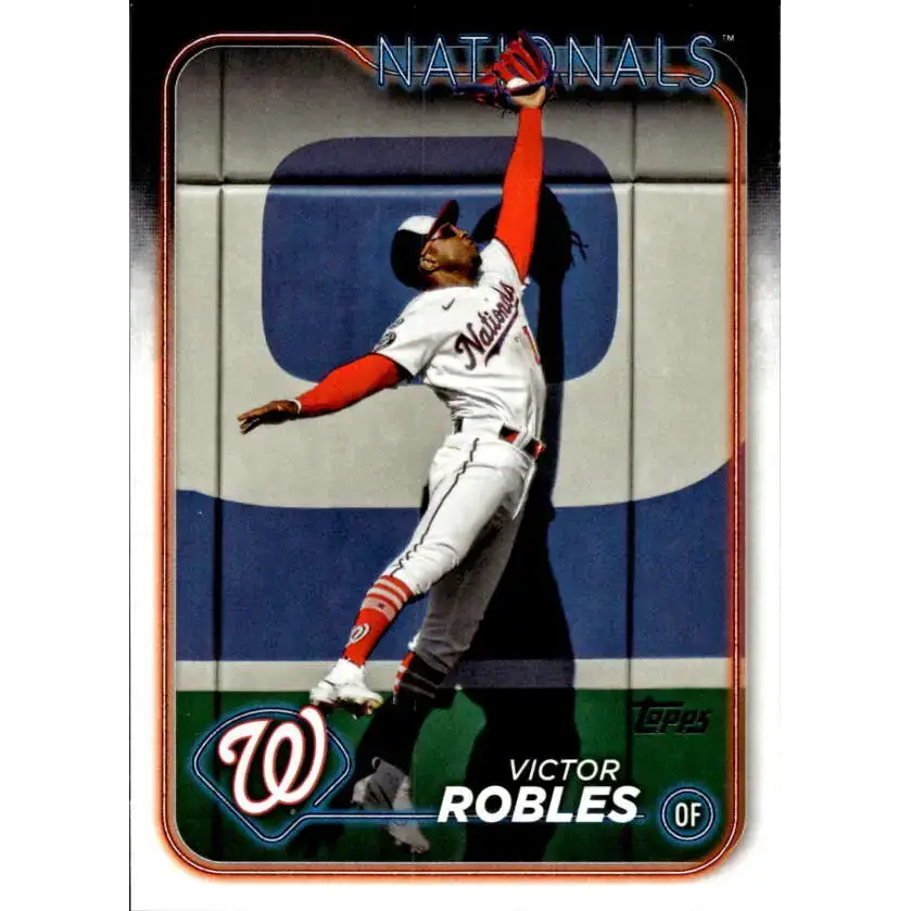 2024 Topps #412 Victor Robles NM-MT Washington Nationals Baseball Card - Baseball Card Single