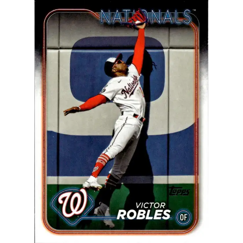 2024 Topps #412 Victor Robles NM-MT Washington Nationals Baseball Card - Baseball Card Single