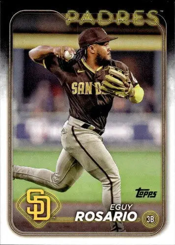 Baseball trading card of Eguy Rosario NM-MT from 2024 Topps ID 71351
