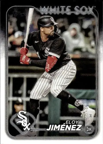 2024 Topps #420 Eloy Jimenez NM-MT White Sox ID:75030 - Baseball Card Single