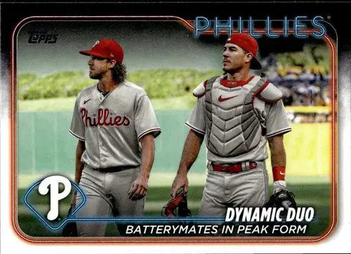 2024 Topps #428 Dynamic Duo NM-MT Phillies ID:75035 - Baseball Card Single