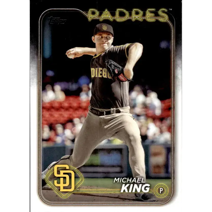 2024 Topps #429 Michael King NM-MT San Diego Padres Baseball Card - Baseball Card Single