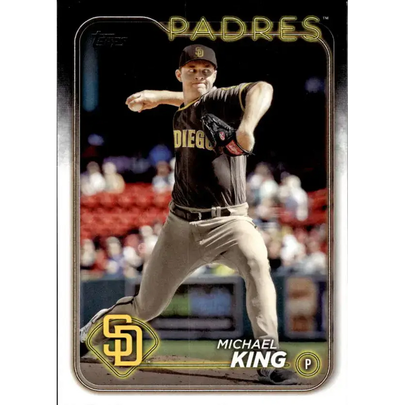 2024 Topps #429 Michael King NM-MT San Diego Padres Baseball Card - Baseball Card Single