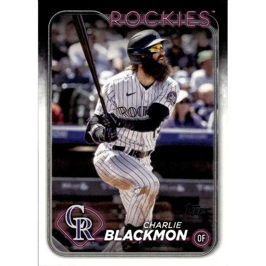 2024 Topps #431 Charlie Blackmon NM-MT Colorado Rockies Baseball Card - Baseball Card Single