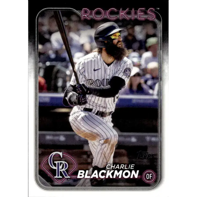2024 Topps #431 Charlie Blackmon NM-MT Colorado Rockies Baseball Card - Baseball Card Single