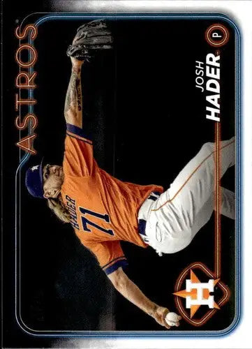 2024 Topps Josh Hader baseball card with original gloss NM-MT Astros ID 75081