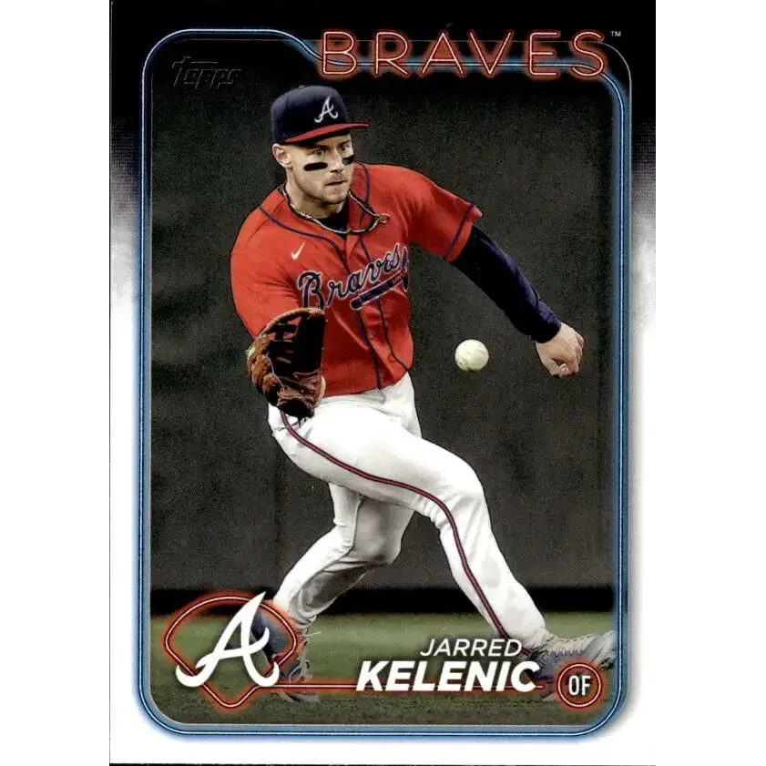 2024 Topps #444 Jarred Kelenic NM-MT Atlanta Braves Baseball Card - Baseball Card Single