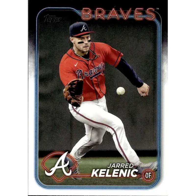 2024 Topps #444 Jarred Kelenic NM-MT Atlanta Braves Baseball Card - Baseball Card Single