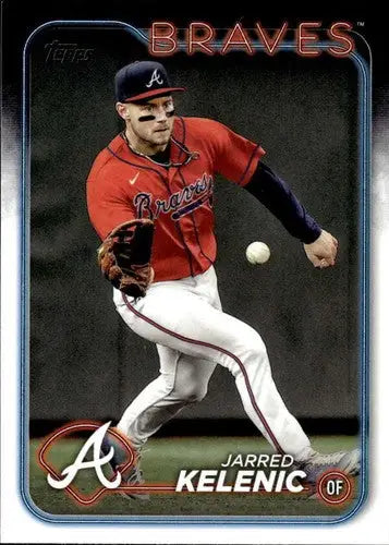 Original gloss Jarred Kelenic baseball card in NM-MT condition from 2024 Topps series