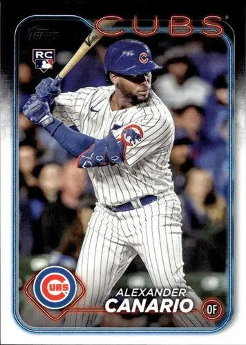 2024 Topps #452 Alexander Canario NM-MT RC Rookie Cubs ID:70956 - Baseball Card Single