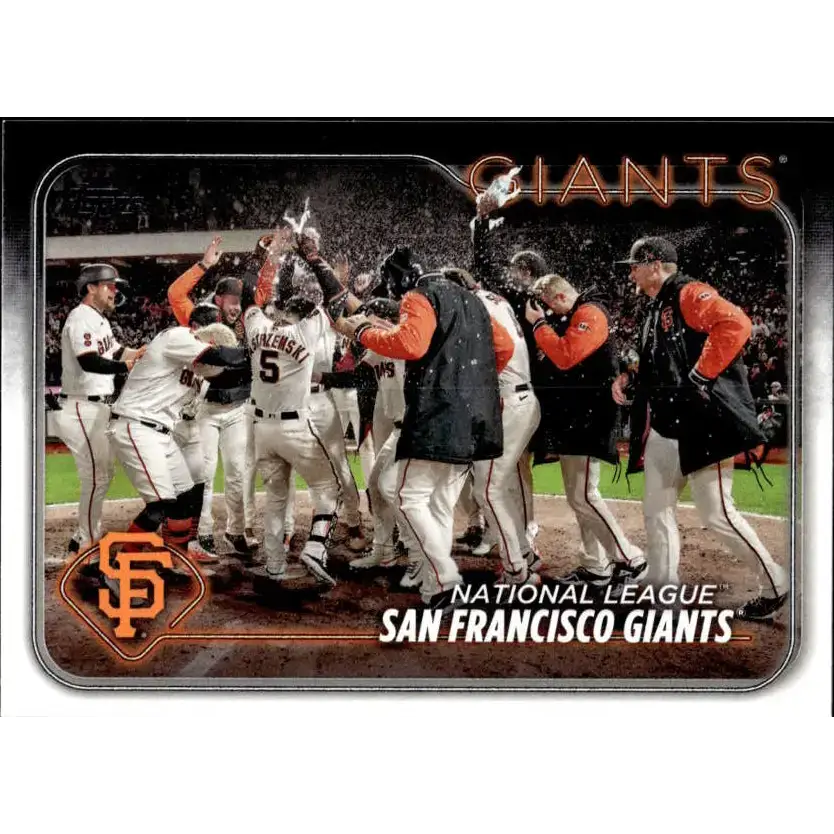 2024 Topps #453 Team Card NM-MT San Francisco Giants Baseball Card - Baseball Card Single