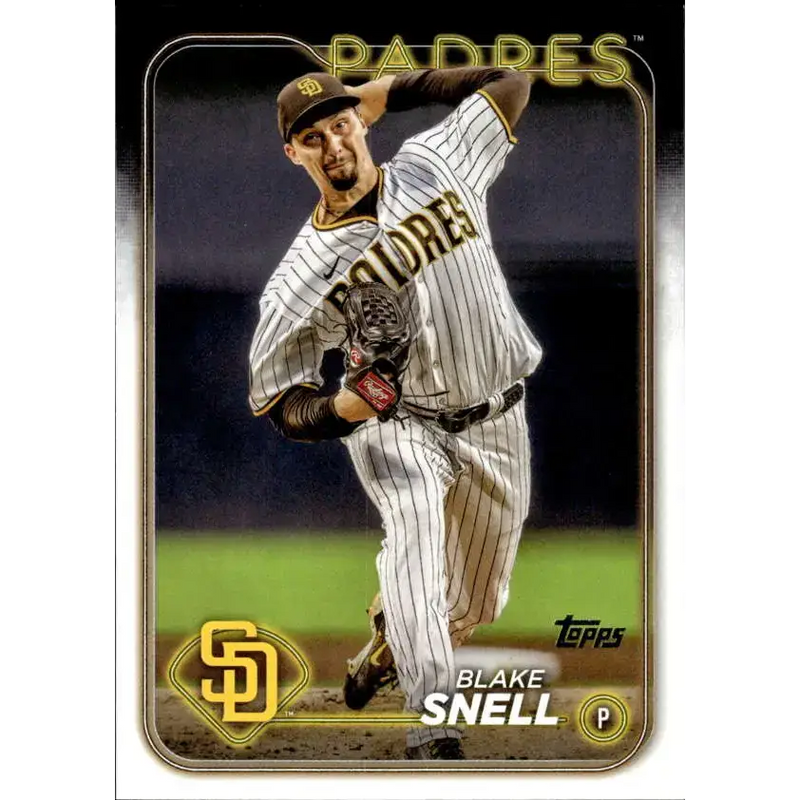 2024 Topps #460 Blake Snell NM-MT San Diego Padres Baseball Card - Baseball Card Single