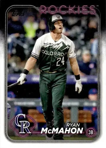 2024 Topps #462 Ryan McMahon NM-MT Rockies ID:71244 - Baseball Card Single